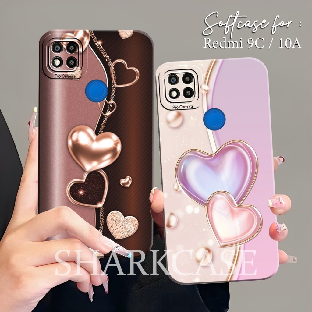 HP [SC] เคส REDMI 9C / 9A / 10A / 10C / POCO C40 / REDMI 8 / 8A Pro / 9 / 10 4G / 5G Lovely Aestheti
