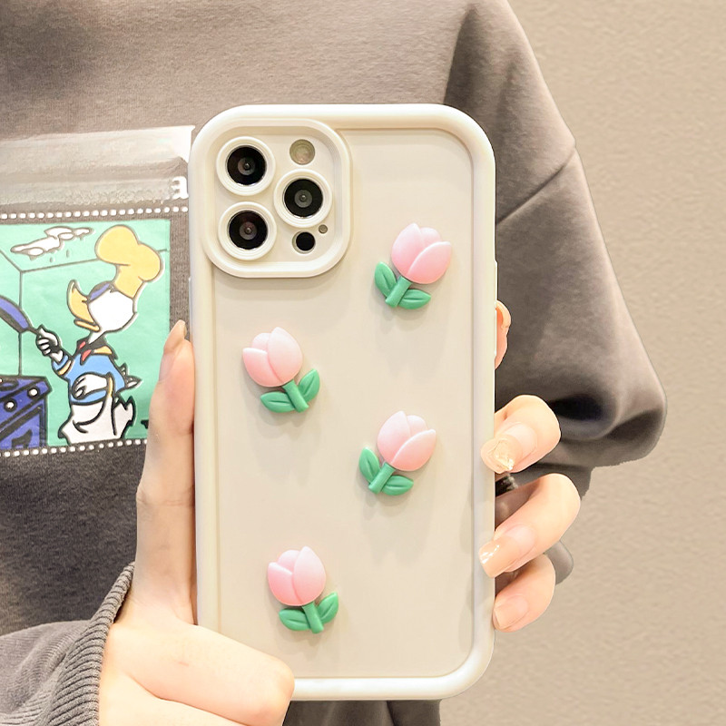 Simple TULIPเคสโทรศัพท์สําหรับOPPO A5 Proค้นหาX8 X7 Ultra X6 X5 X3 Pro R17 R15 R15X R11s R11 A5s A3s