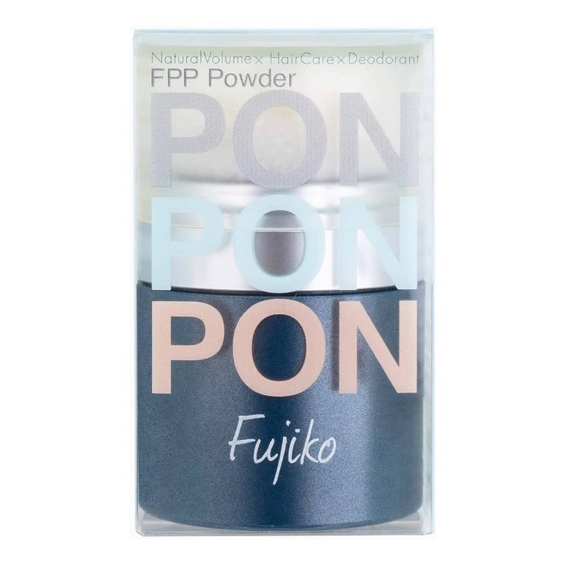 FUJIKO PONPON HAIR POWDER แป้งตบผม สามารถป้องกันกลิ่นจากหนังศีรษะและผมมัน