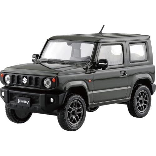 Aoshima Bunka Kyozai 1/32 Rakupla Snap Kit No.09-JG Suzuki JB64 Jimny Jungle Green Pre-painted Plast