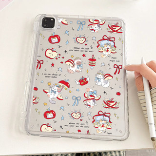 เคสใสแบบกันกระแทก สำหรับ Samsung Galaxy Tab A7 lite Tab S6 lite Tab S7 S8 S9 FE Plus S9FE A9 Plus  A9Plus A8 10.5 S7FE
