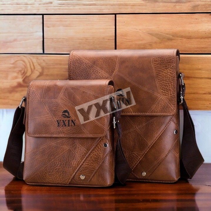 กระเป๋าสะพายข้างผู้ชาย YXIN Fashion 990-1#M# ขนาดเล็ก/SMALL