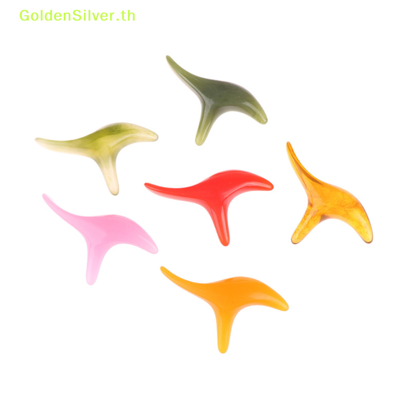 Goldensilver แว็กซ์เรซิ่น ทรงสามเหลี่ยม สําหรับนวดฝังเข็ม นวดเท้า