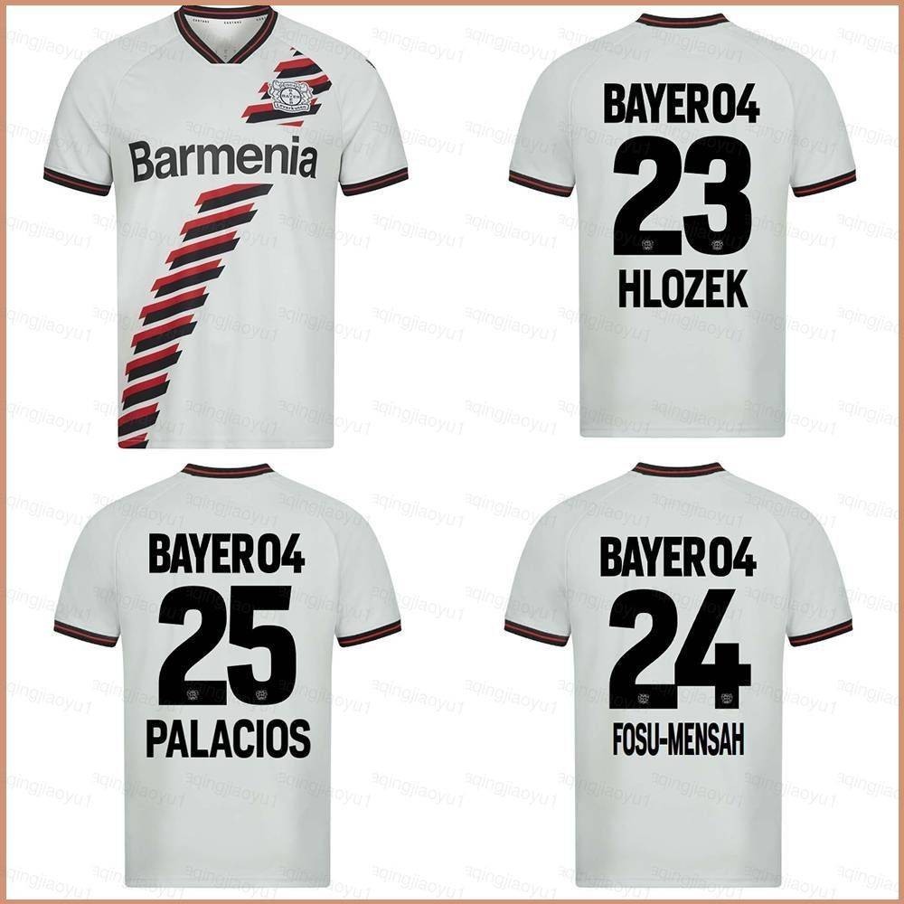 ใหม่ล่าสุด 2023-2024 เสื้อยืด ลาย Bundesliga Bayer 04 Leverkusen Hlozek Fosumensah Palacios พลัสไซซ์ สําหรับเด็ก และผู้ใหญ่