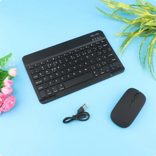 ชุดคีย์บอร์ดบลูทูธ 🔥MOUSE & KEYBOARD KIT (11 นิ้ว) 🔥