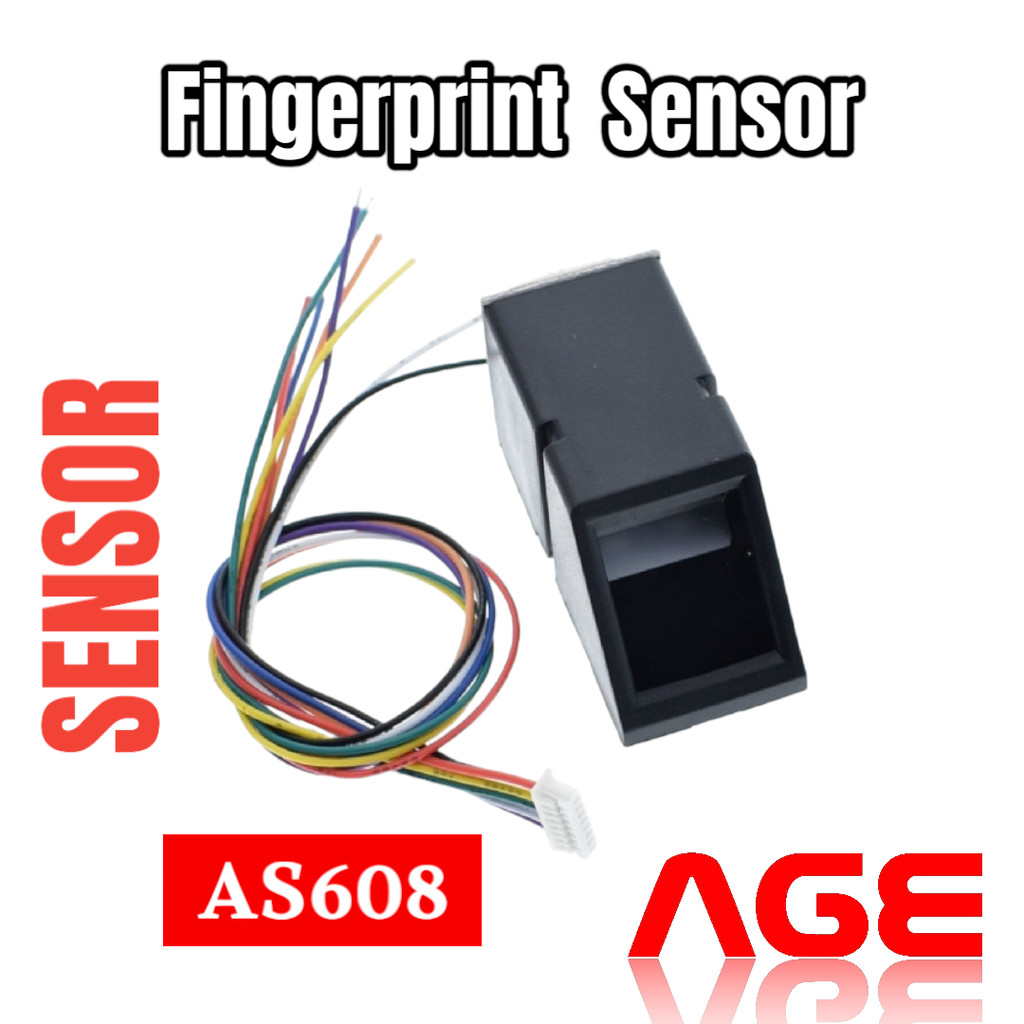 Fingerprint Sensor เซ็นเซอร์สแกนลายนิ้วมือ AS608 JM-101B สำหรับ Arduino V2.0