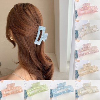 Jojo COCO ไล่ระดับ สี่เหลี่ยม กรดอะซิติก ขนาดใหญ่ กิ๊บติดผม …