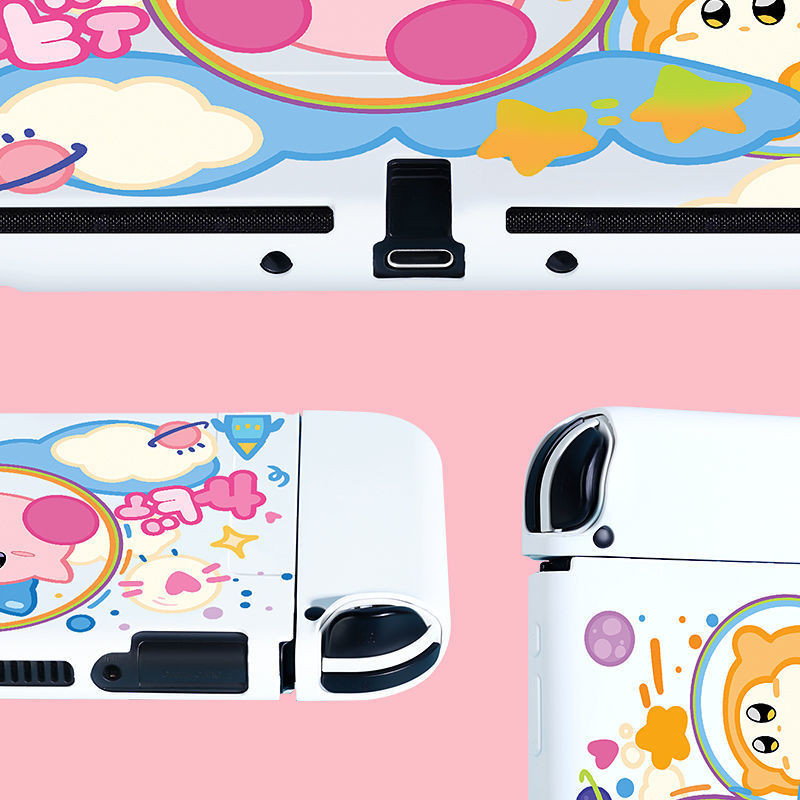 เคสซิลิโคน TPU แบบนิ่ม ลาย Star Kabi Theme Switch สําหรับป้องกันเกมคอนโซล