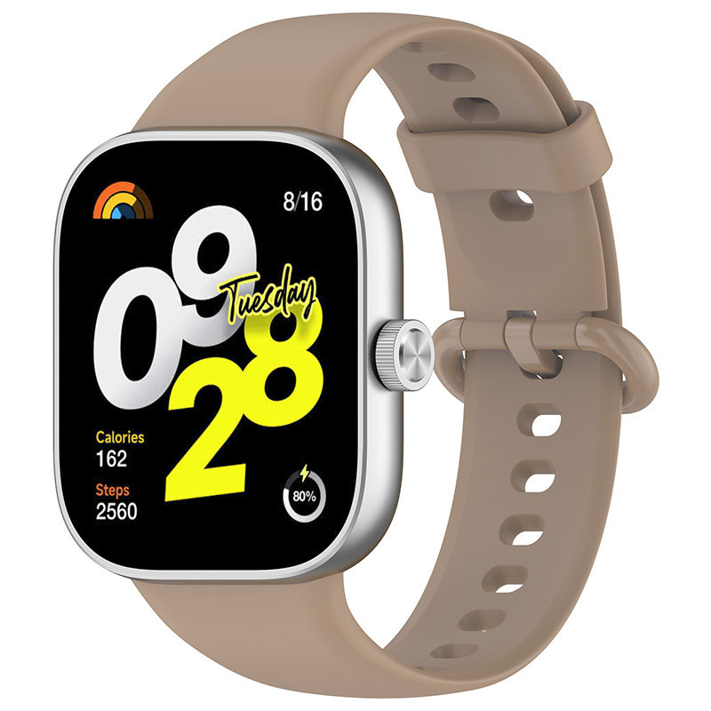สายรัดข้อมือซิลิโคน กันน้ํา แบบเปลี่ยน สําหรับ Redmi Watch4