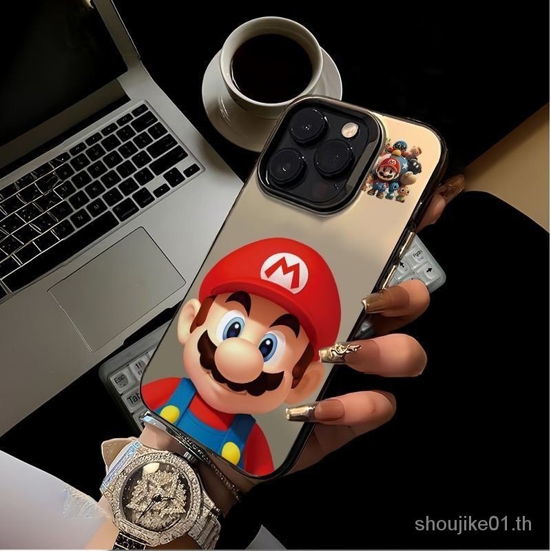 S Super Mario Vitality Case เหมาะสําหรับ Apple 15/14/13 เคสโทรศัพท ์ iPhone12/11Promax7/8plus TAP0