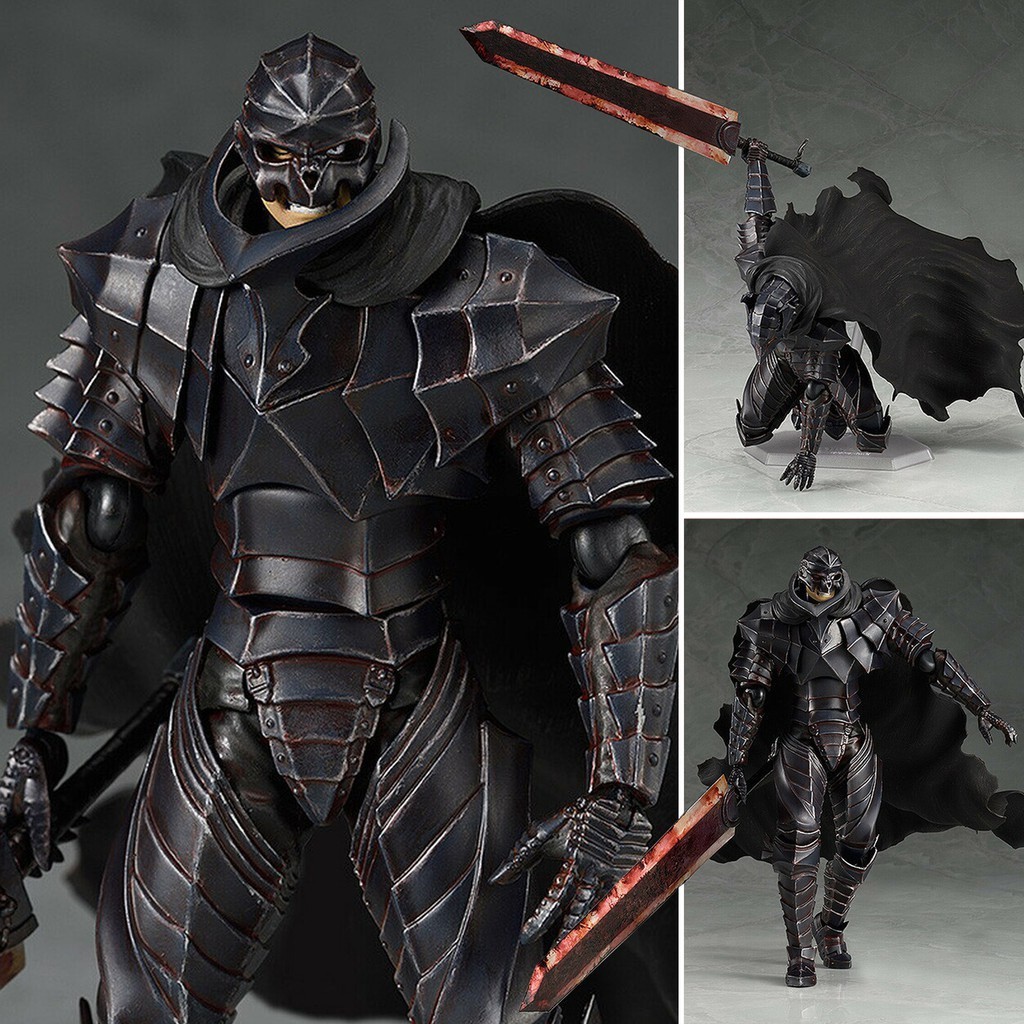 พร้อมส่ง Figma ฟิกม่า โมเดล Berserk Berserker Armor Guts Black นักรบดํา กัทส์ เบอร์เซิร์ก  ชุดเกราะนักรบคลั่ง