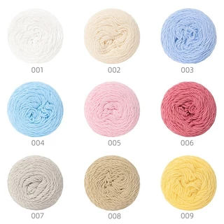 ไหมพรมฝ้าย 5 ply เส้นนุ่มแน่น ไม่เป็นขน พร้อมส่งจากไทย