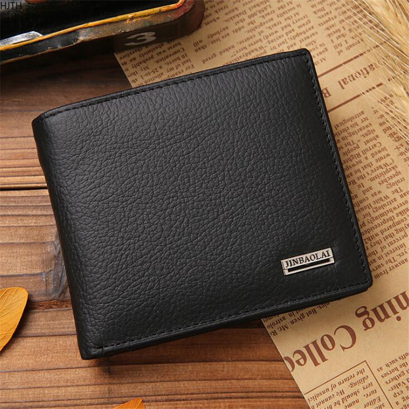 Designer Luxury Small Short Genuine Leather Men Wallet Mens Coin Purse Bag Cuzdan Wallet 