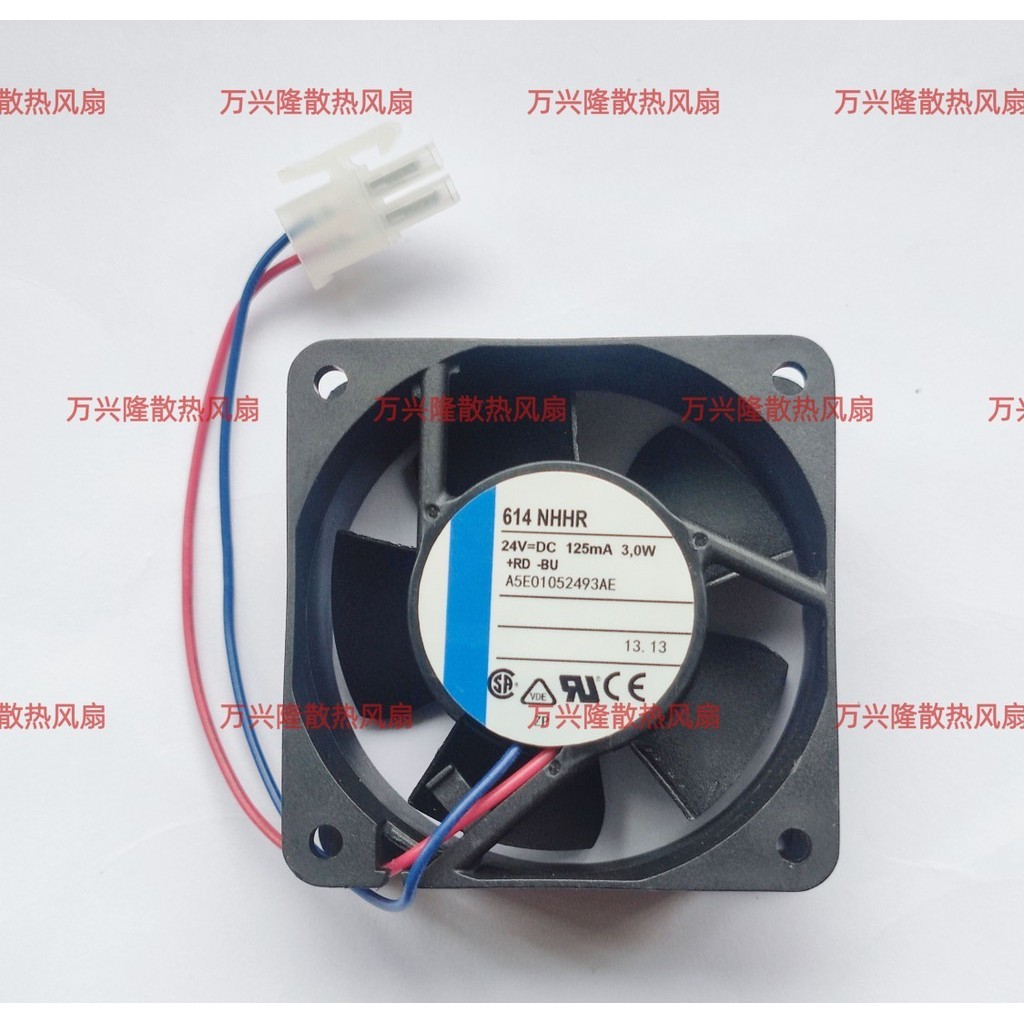 614NHHR A5E01052493AE 614NGHH 24V 3.0 W614N/2HH พัดลมอินเวอร์เตอร์