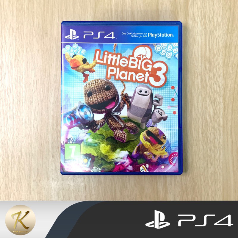 แผ่นเกมส์ PS4 : Little Big Planet 3 📍เล่นได้ 1-4คน (มือ2 สินค้าพร้อมส่ง)