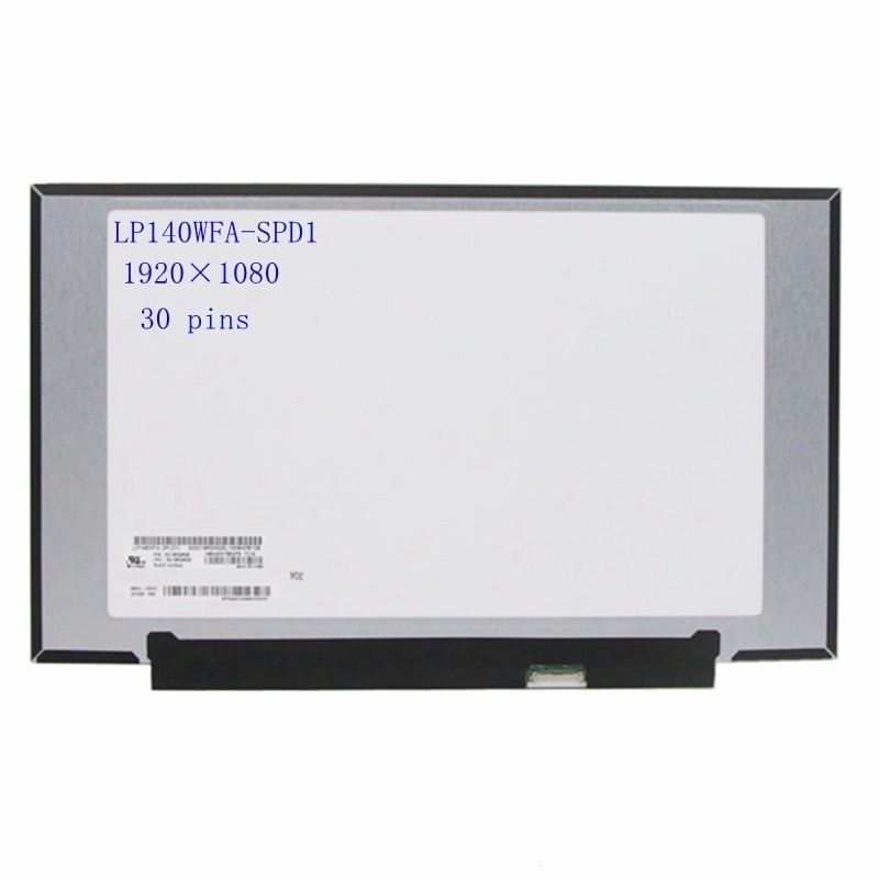 14.0 นิ้วLP140WFA-SPD1 NV140FHM-N48 N140HCA-EAC LCD จอแสดงผล LED PANEL Matrix EDP 30 พิน FHD 1920X10