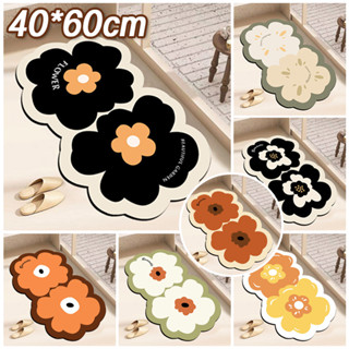 COD🏵️พรมเช็ดเท้า ลายน่ารักสุดๆ นิ่มสบาย ดูดซับน้ำได้ดี กันลื…