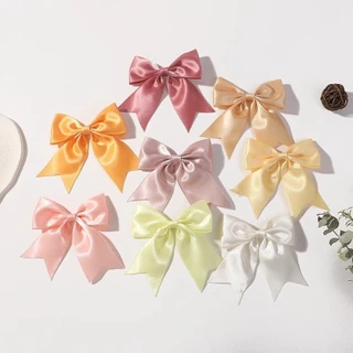 1 ชิ ้ นหวานโบว ์ คลิปผมสําหรับเด ็ กสีทึบ Handmade สาวอุปกรณ ์ เสริมผมขายส ่ ง