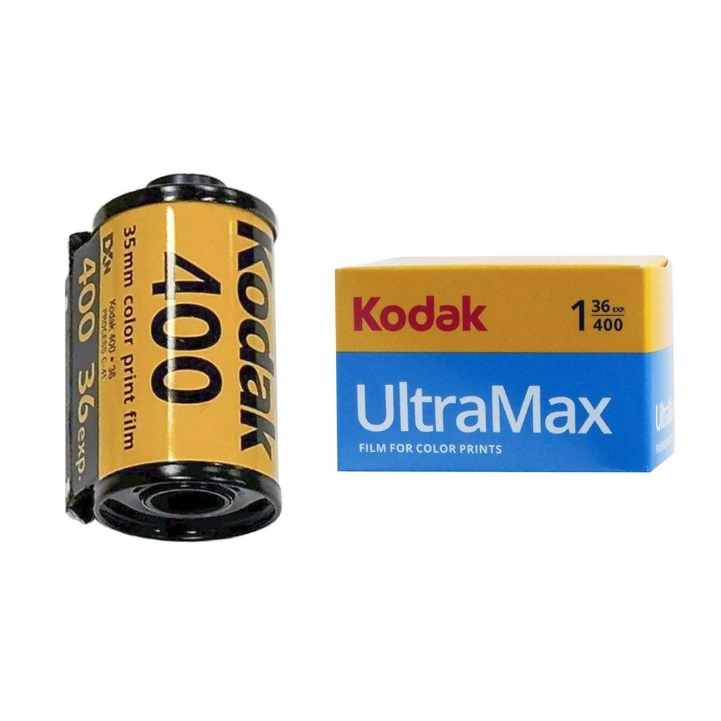 Kodak UltraMax 400 Color Negative Film (35mm Roll Film, 36 Exposures), CAT6034060