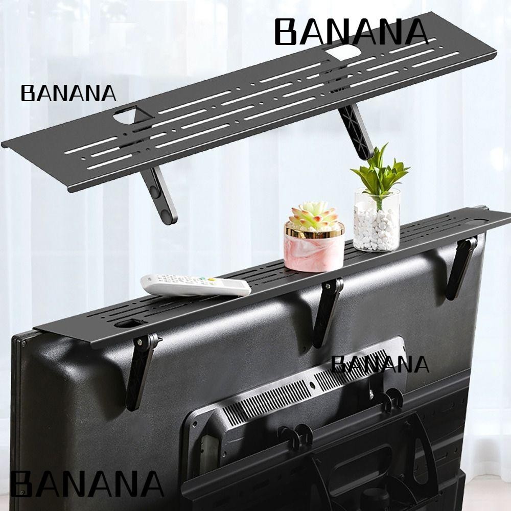 Banana1 ชั้นเก็บของ, ประหยัดพื้นที่โฮมออฟฟิศทีวีชั้นบน, ที่วางเราเตอร์คอมพิวเตอร์ที่ใช้งานได้จริง ขาตั้งจอแสดงผลสากล