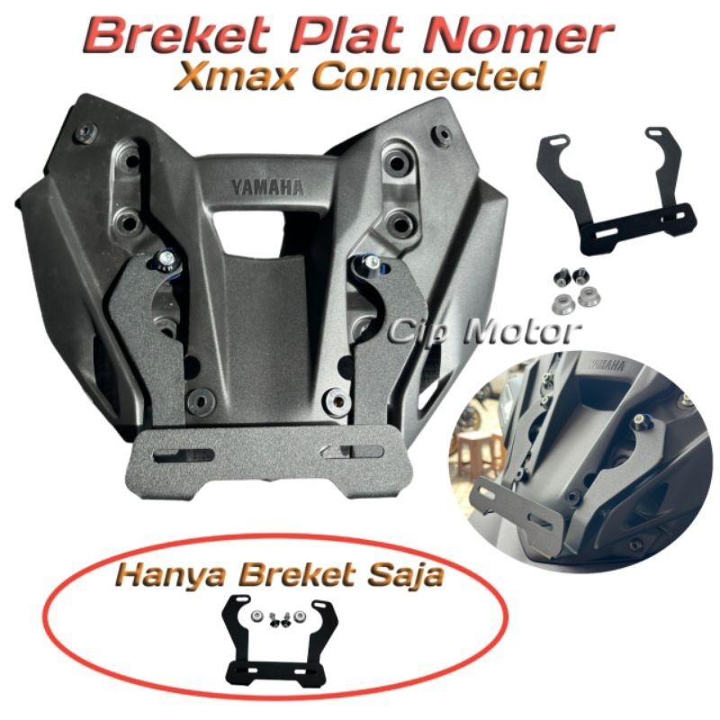 Yamaha Xmax Connected Number Plate Bracket Napol Plate Mount Bracket