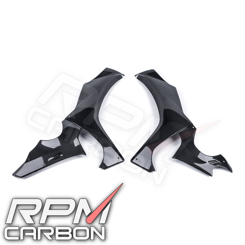 แฟริ่งข้าง ซ้าย-ขวาใหญ่ คาร์บอน Yamaha R1 R1M 2020 Carbon Fiber Side Fairings