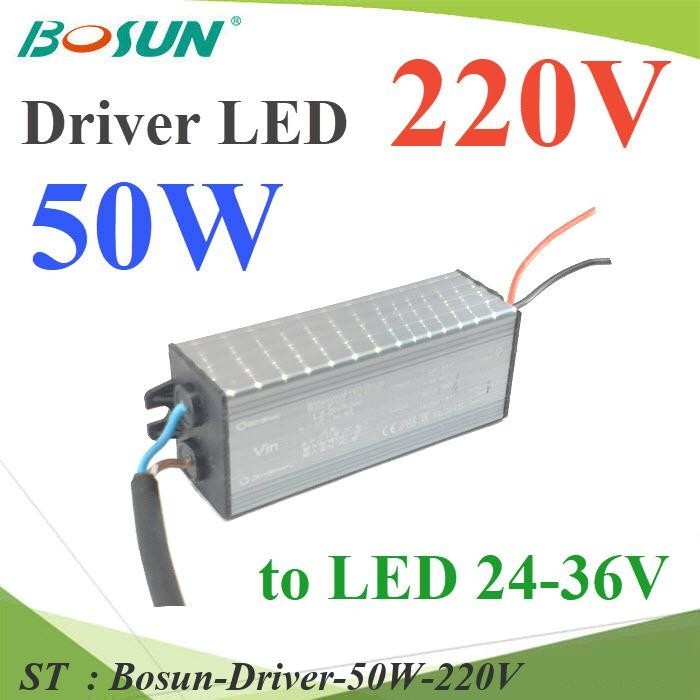 24V-36V 50W LED Driver แปลงไฟ AC 220V เพื่อต่อโคมไฟ LED ไฟถนน DC ที่ไม่มี Driver รุ่น Bosun-Driver-5