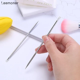 Lemon ไม้กดสิว ที่กดสิว เหล็กกดสิว เจาะหัวสิว โลหะอย่างดี 8cm-LN