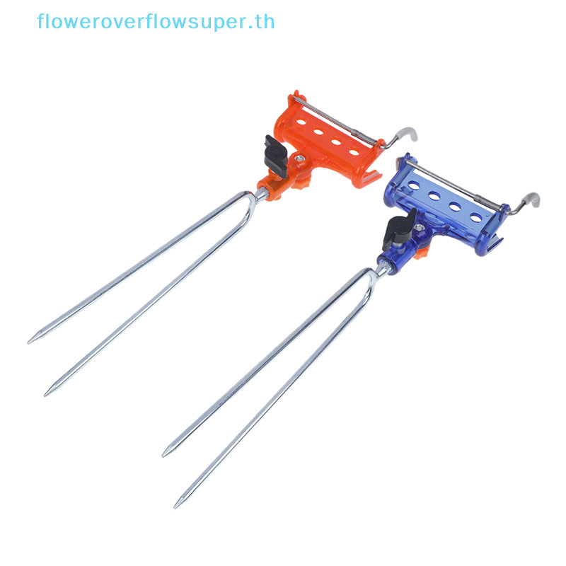 Fsth 1 PC 360 องศาปรับสแตนเลสตกปลา Rods ผู ้ ถือปลาตกปลา Rack เครื ่ องมืออุปกรณ ์ เสริมสนับสนุน HH