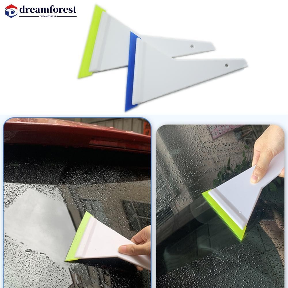 Dreamforest รถกระจกไม้กวาดใส่ใบมีดยาง Window Tint เครื่องมือ Windows ฟิล์มแก้วสําหรับการติดตั้ง Scraper น้ํา Wiper G6W1