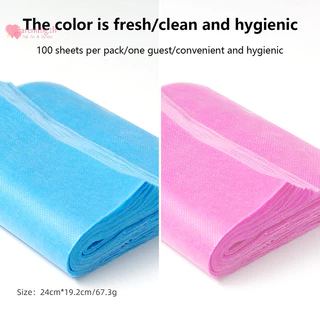 Renbg 100pcs เล็บสูญญากาศ Clean Collector กระดาษกรองกันฝุ่นเปลี่ยนเล็บสูญญากาศทําความสะอาดกระดาษกรองเล็บเครื่องฝุ่นอุปกรณ์เสริม TH