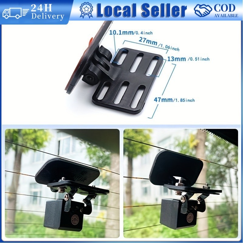 รถด้านหลังกล้อง 3M Mount Bracket กล้องด้านหลังสําหรับ AZDOME กล้องด้านหลัง M01PRO M17 GS63H M63 M550