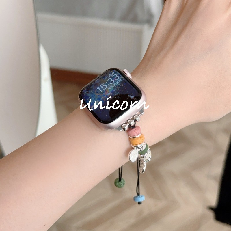 Band สําหรับ Apple Watch สาย 40 มม.44 มม.49 มม.42 มม.46 มม.38 มม.ธรรมชาติ Volcano Lava Stone สร้อยข้อมือสําหรับ iWatch Ultra Series 10 9 8 7 6 SE 5 4 3 สําหรับผู้หญิง 45 มม.41 มม. ราคา ถูกที่สุด ดีลบีเคเค แกลเลอรีภาพที่ 6
