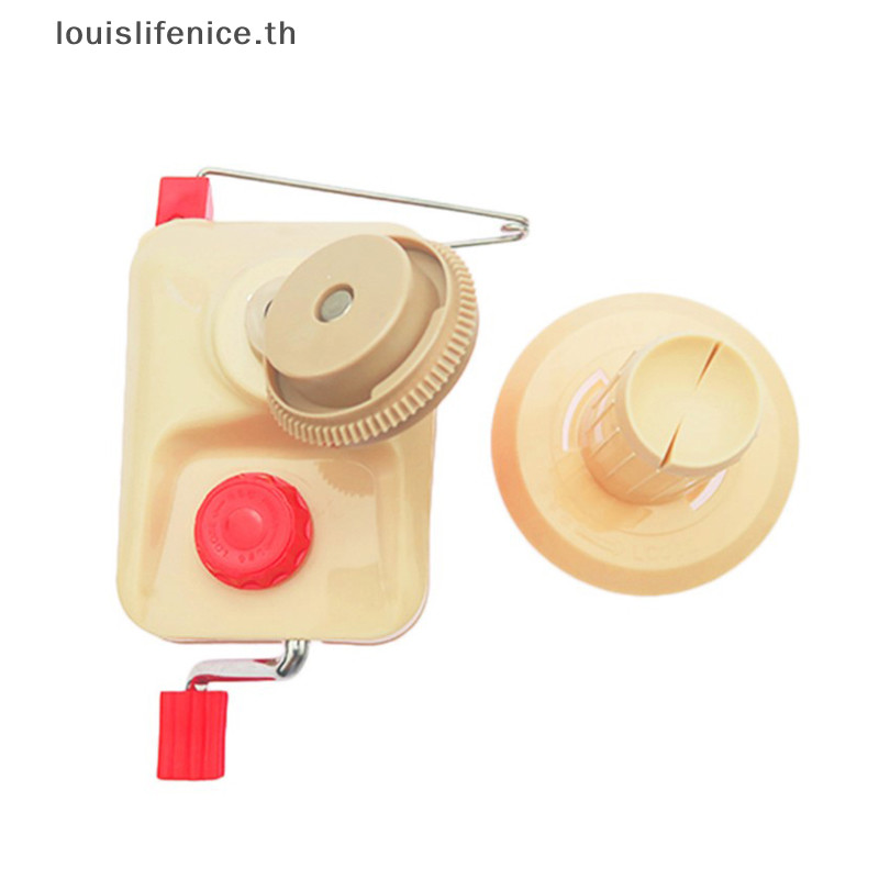 Lnth ครัวเรือนเส้นด้ายไฟเบอร์ String Ball Winder ผู้ถือ Winder เส้นใยขนสัตว์เส้นด้ายหัตถกรรมเครื่องมือ HOT