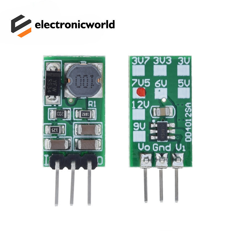 Dd4012sa 1A DC 5-40V ถึง 3V 3.3V 3.7V 5V 6V 7.5V 9V 12V ตัวควบคุม DC-DC Step-Down Buck Converter โมด