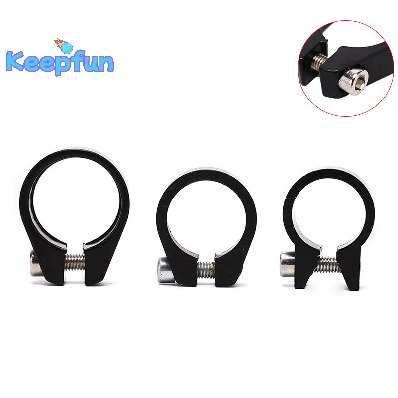 [ Keepfun ] Road Bicycle Quick Release Seatpost Clamp Bike Cycling Seat Post Tube Clip [ ใหม ่ ]
