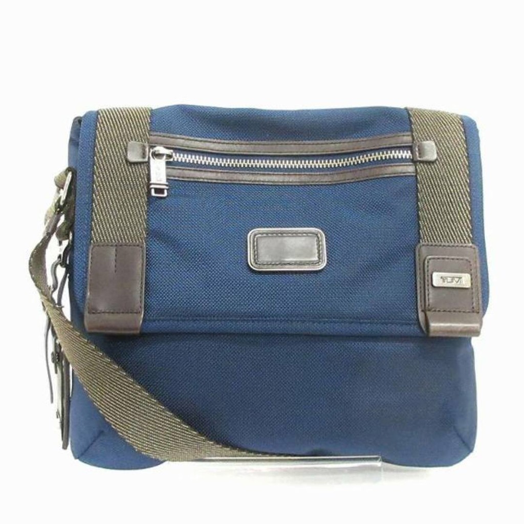 Tumi Alpha Bravo Beer Mini Messenger Shoulder Bag Blue Bag Direct from Japan Secondhand