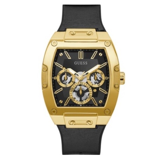 Guess Men's watch Black And Gold-Tone Square Multifunction Watch GW0202G1 GW0202G4 GW0203G1 GW0032G1