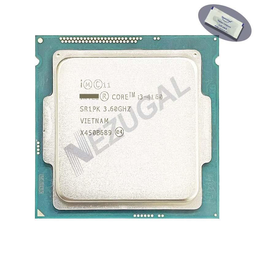 I3-4160 I3 4160 SR1PK 3.6 Ghz Dual Core 3M 54W LGA1150 โปรเซสเซอร์ CPU