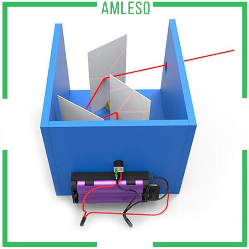 [ Amleso ] งานฝีมือทดลองหักเหแสงงานอดิเรกชุดของเล ่ น 3D ไฟฟ ้ า