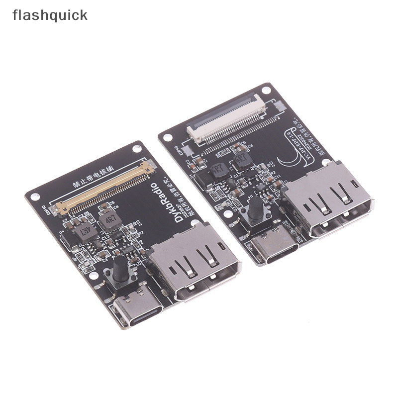 Flashquick 30pin 40pin DP ถึง EDP Driver Board TYPEC EDP สัญญาณอะแดปเตอร ์ บอร ์ ด EDP สาย 4k 8K 144HZ สําหรับ 30p 40p คอมพิวเตอร ์ จอแสดงผล LCD หน ้ าจอ Nice