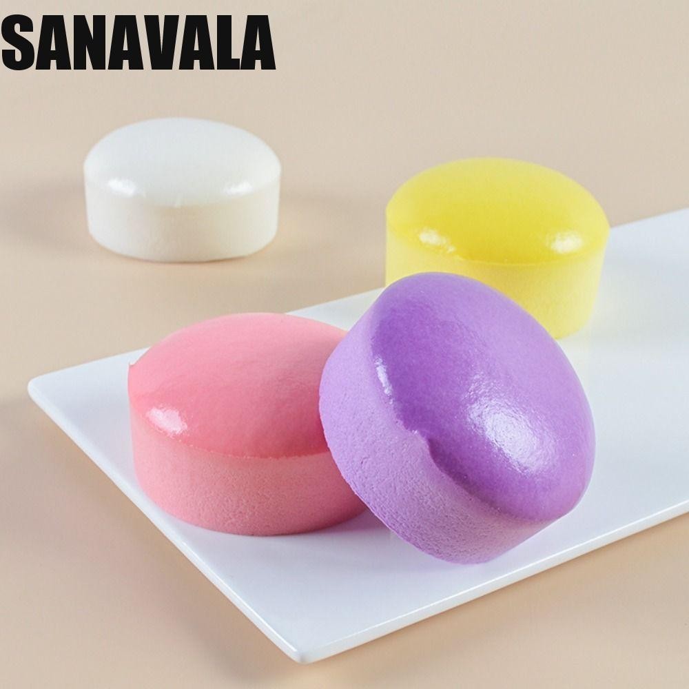 Sanavala เค้ก Fidget ของเล่น, ขนมปังบีบยืดนุ่มช้า Rebound ของเล่น, อาหารยืดหยุ่นสร้างสรรค์ PU บีบ Sensory ของเล่นเด็ก