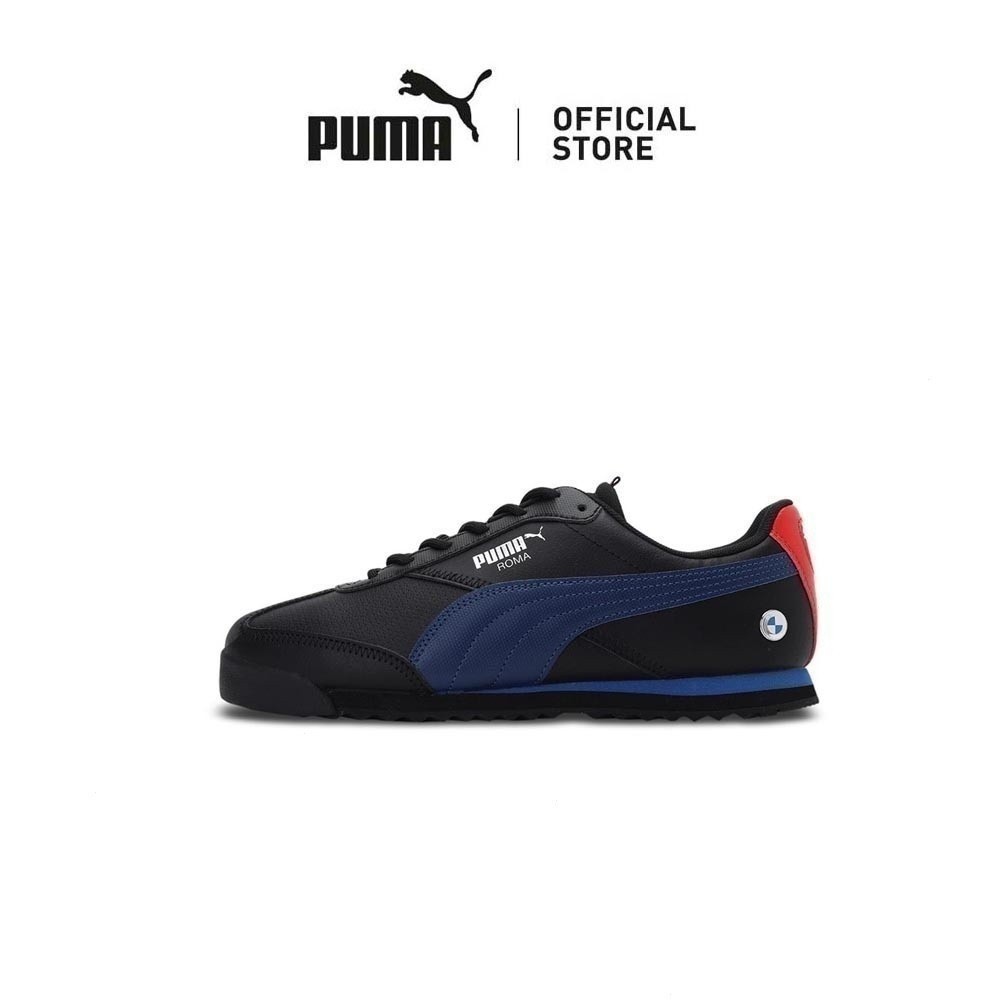 [ ไม ่ ใช ่ ] Puma unisex BMW M Motorsport Roma via shoes ( สีดี )