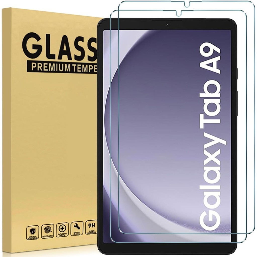 2 ชิ้นสําหรับ Samsung Galaxy Tab A9 A9 + A8 A7 Lite กระจกนิรภัยป้องกันหน้าจอ