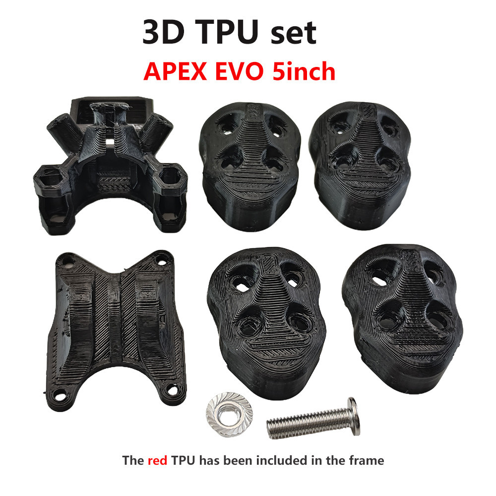 Sologood APEX EVO Frame 3D TPU Set สําหรับ APEX EVO กรอบ 5 นิ้ว