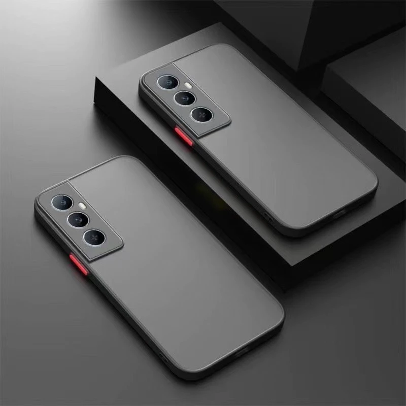เคส ผิวด้าน หลังแข็ง สำหรับ เรียลมี Realme C63/C61 C71 C75 C75X C65 เคส กันกระแทก C67 C55 C53 C51 C35 C30 C33 4G/5G 025