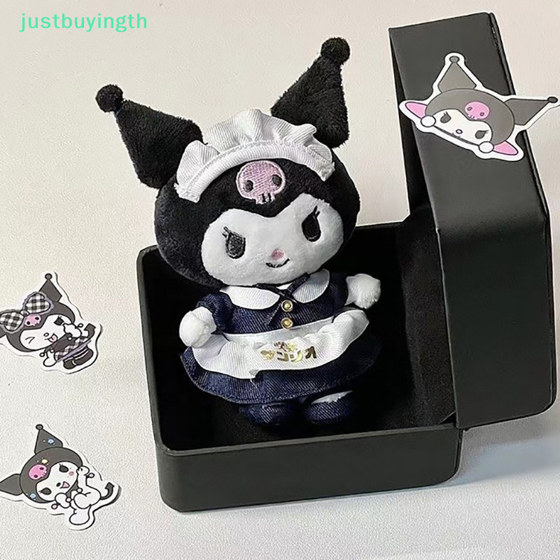 [JBTH] Sanrio Kuromi Hello Kitty พวงกุญแจอะนิเมะของเล่นตุ๊กตาพวงกุญแจคอสเพลย์ Housemaid Sanrios Kawaii Plushie ตุ๊กตาจี้พวงกุญแจของขวัญ [JB]