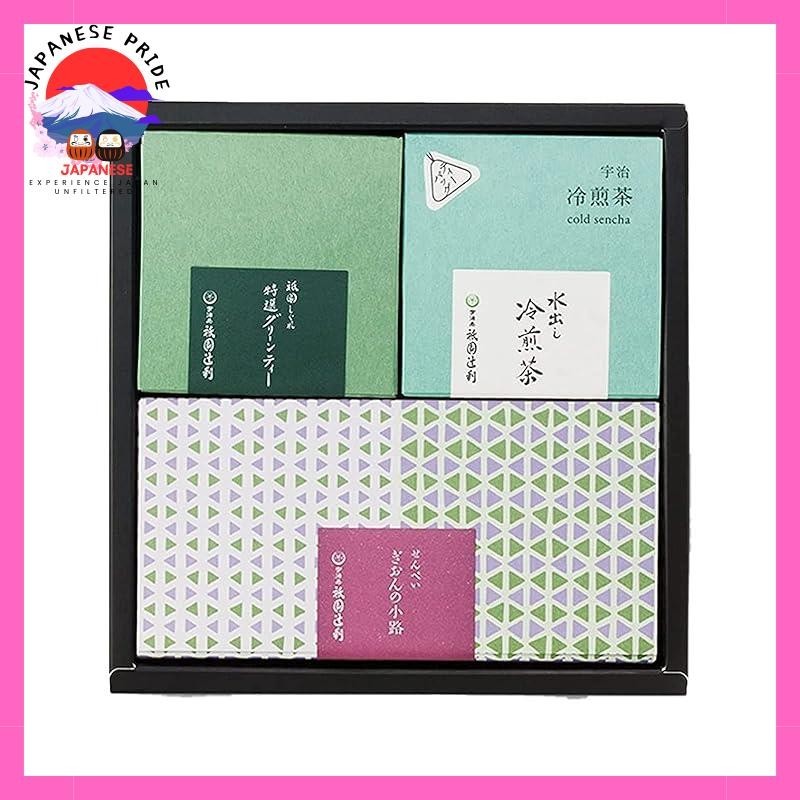 【Direct from Japan】 Popular Green Teas 43175 Assortment Kyoto Uji Tea Matcha Sweets Assortment Gift 