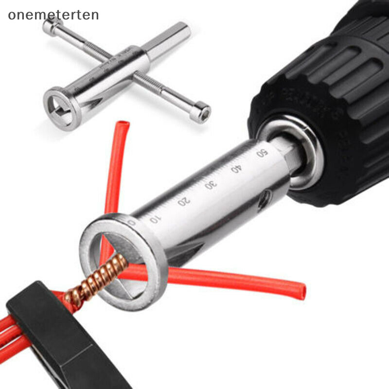 Rten Universal Wire Twisg เครื่องมือสายไฟ Quick Connector อัตโนมัติ Twisg คีมปอกสายไฟ Twister เจาะไดร์เวอร์ N