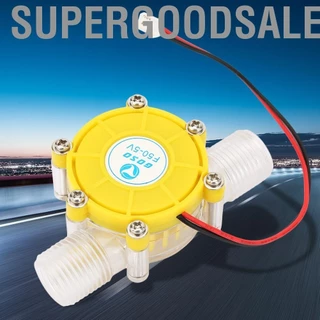 Supergoodsales F50 เครื่องกำเนิดไฟฟ้าพลังน้ำขนาดเล็ก ปั๊มน้ำ DC ไฟฟ้าพลังน้ำ พลังงาน